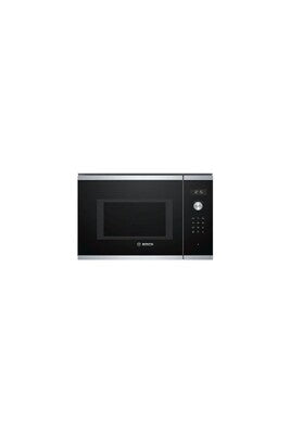 Micro-ondes + Gril Bosch Serie | 6 BEL554MS0 - Four micro-ondes grill - encastrable - 25 litres - 900 Watt - acier inoxydable