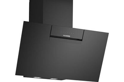 Hotte décorative murale Siemens inclinée 80 cm 768m3/h a+ noir lc87kfn60