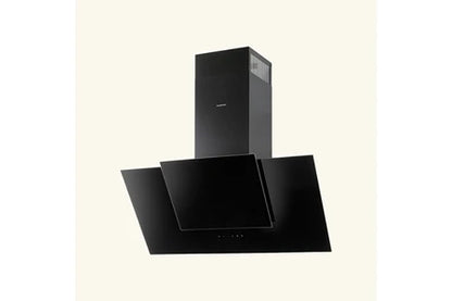 Hotte décorative murale Silverline Hotte cuisine murale OLI noire 90 cm