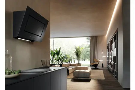 Hotte sans moteur / moteur Roblin Capsule 900 VERRE Noir Sans moteur - 6411102