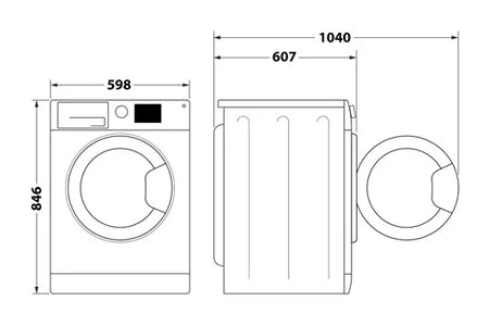 Sèche-linge pompe à chaleur Indesit CYD103DWWFR