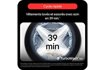 Lave-linge hublot Lg F20F12WST