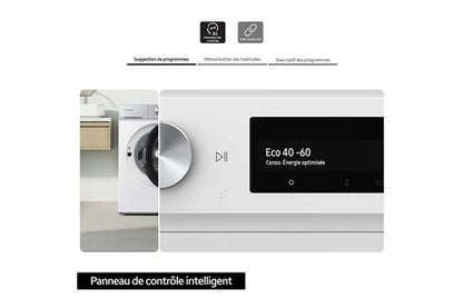 Lave-linge hublot Samsung WW11DG6B85LK BESPOKE AI