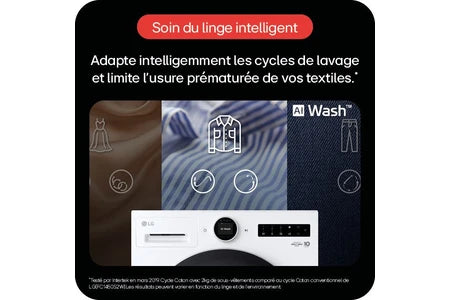 Lave-linge hublot Lg F34X71WHST