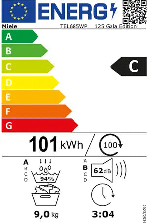 Sèche-linge pompe à chaleur Miele TEL685WP