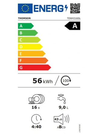 Lave-vaisselle pose libre Whirlpool W7FHS51 MAXISPACE CUVE XXL