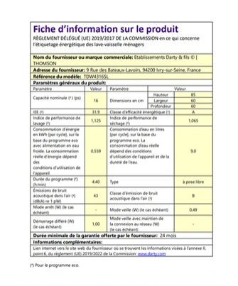 Lave-vaisselle pose libre Whirlpool W7FHS51 MAXISPACE CUVE XXL
