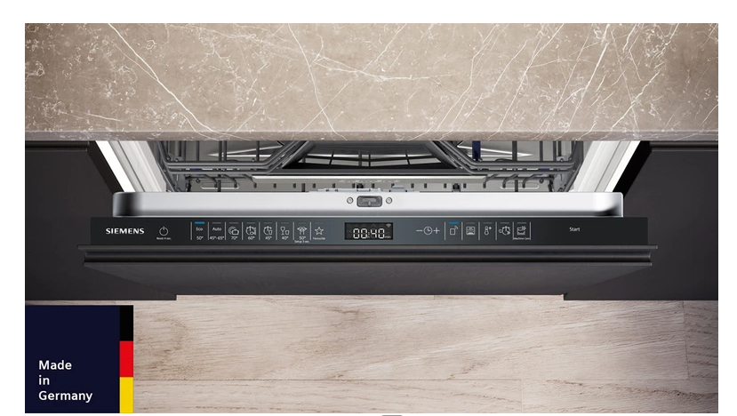 Lave-vaisselle encastrable Siemens SN65EX12CF, Lave-vaisselle tout integrable