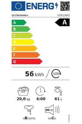 Lave-linge hublot Lg F20F12WST