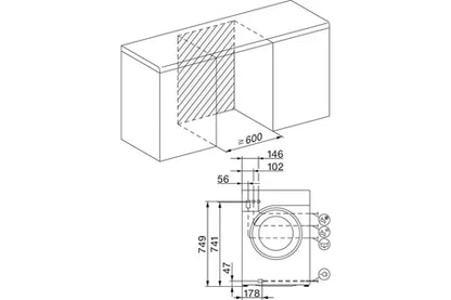 Lave-linge hublot Miele WSG 883 WCS