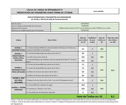 Lave-vaisselle pose libre Whirlpool W7FHS51 MAXISPACE CUVE XXL